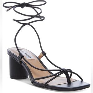 Steve Madden Black Strappy Women's Sandals